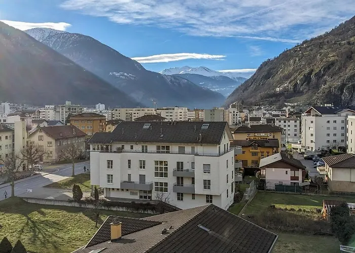 Apartamento Above The Rooftops - Mountain Panorama Naters